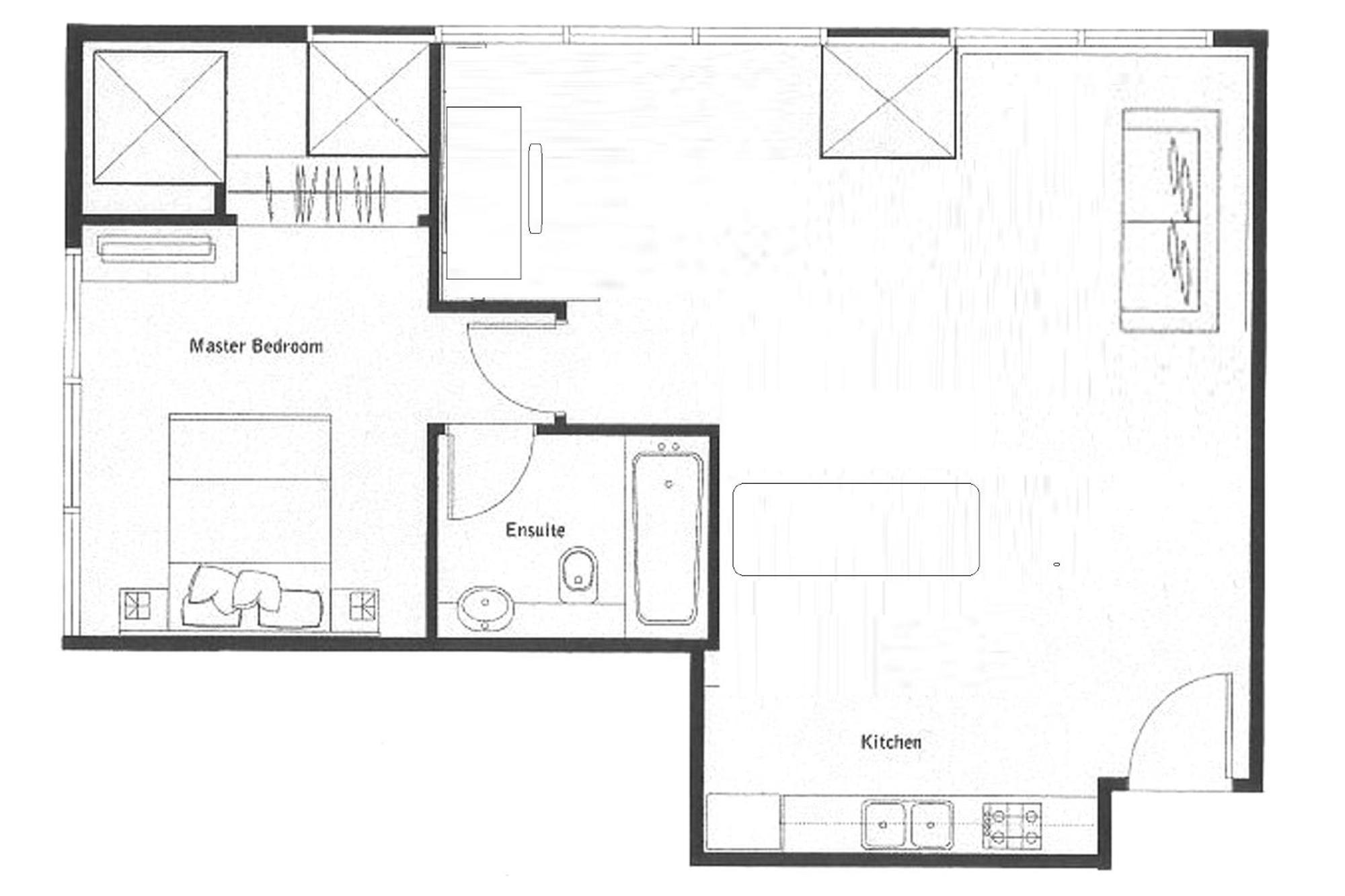 Sky Villas Apartments Bangkok Pokój zdjęcie
